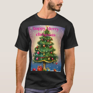 Dreamy Watercolor Weihnachtsbaum T - Shirt
