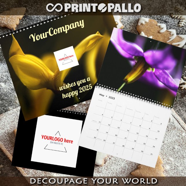 Dreamy whimsical flowers 2025 calendrier personnal (Créateur téléchargé)