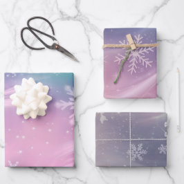 Dreamy Winter Weihnachten Geschenkpapier Set