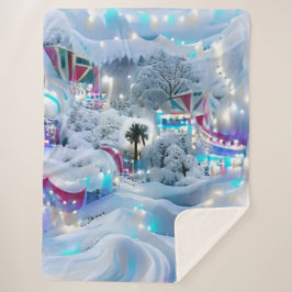 Dreamy Winter Wonderland Lights Sherpadecke