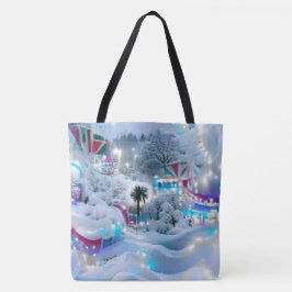 Dreamy Winter Wonderland Lights Tasche