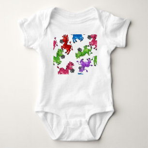 Dreamy Zebra World Baby Strampler