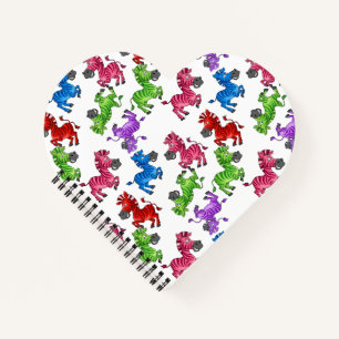 Dreamy Zebra World Notizbuch