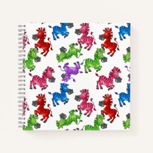 Dreamy Zebra World Notizbuch