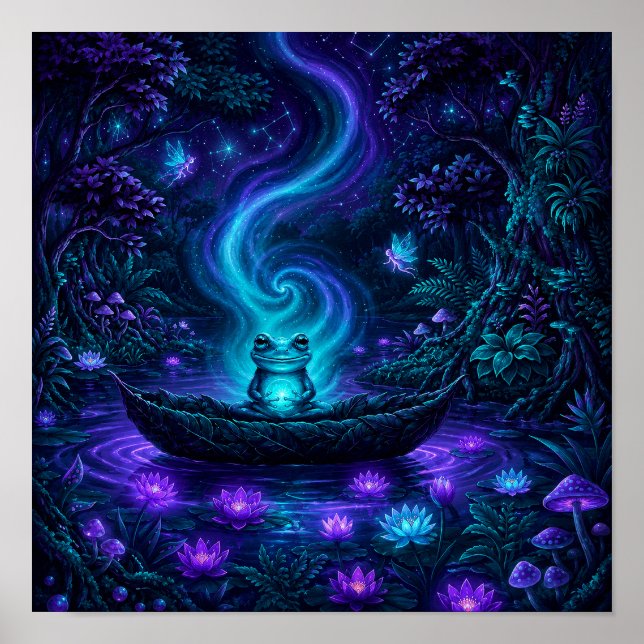 DreamyForestFrog Poster (Vorne)