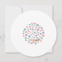 'DreamyPastels' Dankeskarte