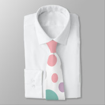 'DreamyPastels' Neck Tie