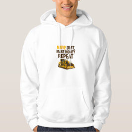 Dreck bewegen Geld verdienen Wiederholen Sie den V Hoodie