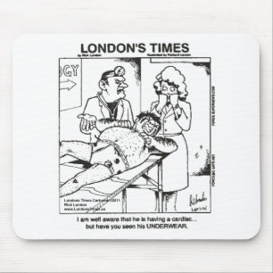 Dreckige Unterwäsche & Krankenhäuser Lustige Gesch Mousepad