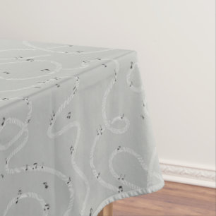 Dreh den Ton auf Musikliebhaber Tischdecke