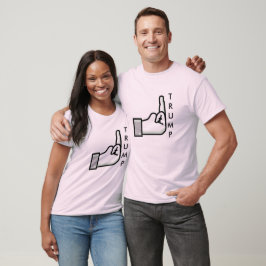 Dreh des Vogel- und Donald Trump-Shirts T-Shirt