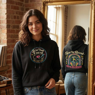 Dreh diese Platte Hoodie