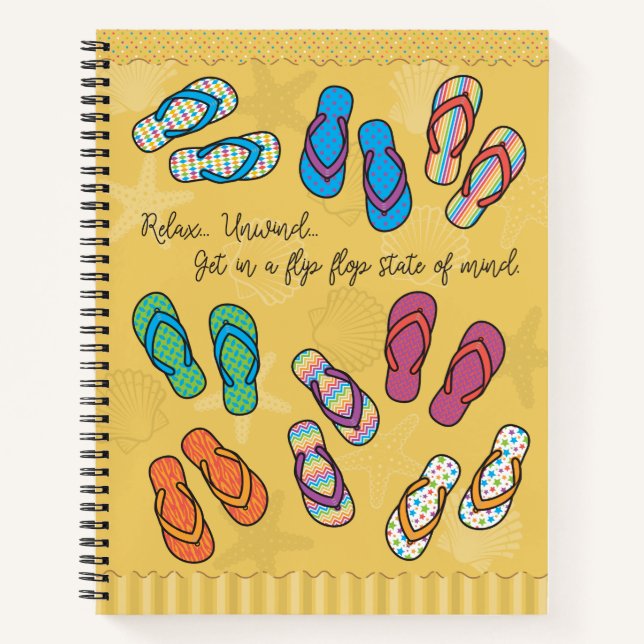 Dreh Flop Spiral Notebook Notizbuch (Vorderseite)