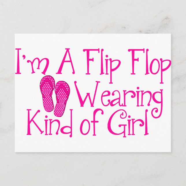 Dreh FLop Traaring Art of Girl Postkarte (Vorderseite)