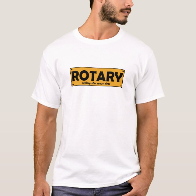 Dreh, kommt nichts anderes naher Teller T-Shirt (Vorderseite)