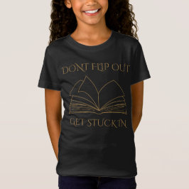 Dreh nicht aus, wenn du in Niedlichen Buchliebhabe T-Shirt