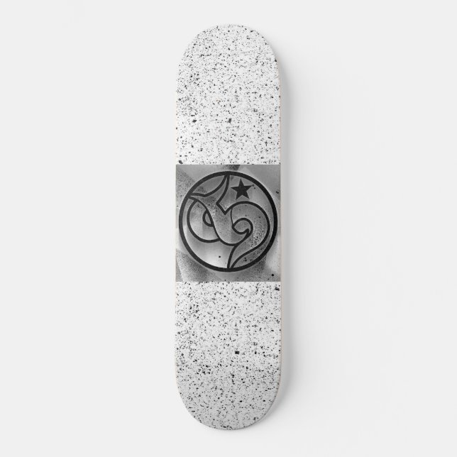 Dreh Side Star Graffiti Skateboard (Vorderseite)