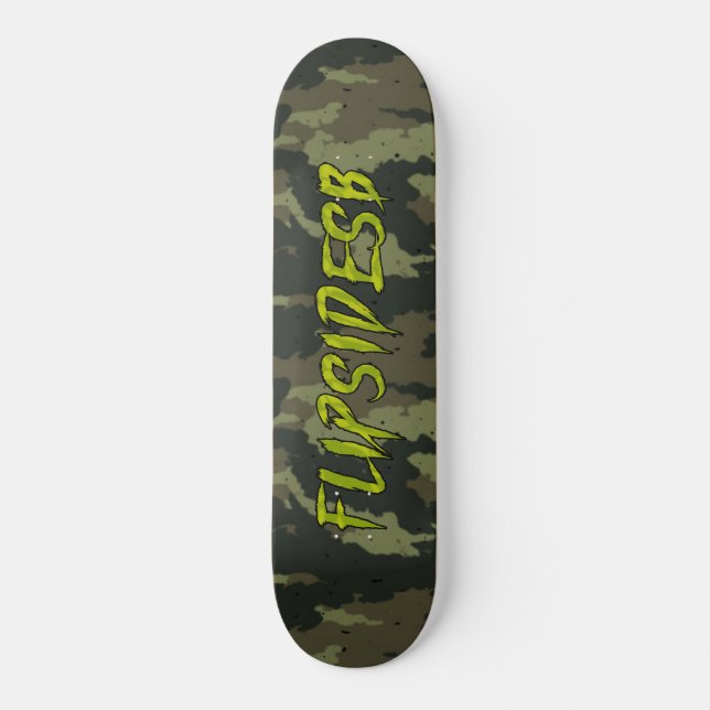 Dreh Side Zombie Monster Skateboard (Vorderseite)