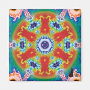 Drehbares Kaleidoskop-Magnet Magnet