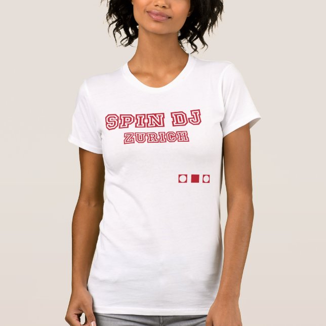 Drehbeschleunigung DJ Logo28MZ T-Shirt (Vorderseite)