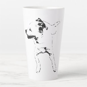 Drehbewegung der Leaf-Chase, Grinning Pup Milchtasse