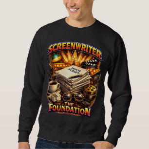 Drehbuchautor - Das Fundament Herren Dunkel Sweatshirt