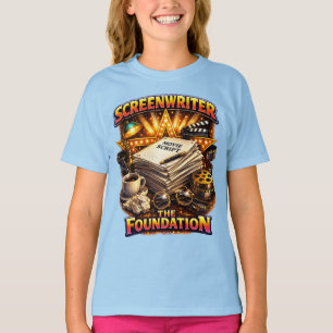Drehbuchautor - Das Mädchen-T-Shirt in Dunkel T-Shirt