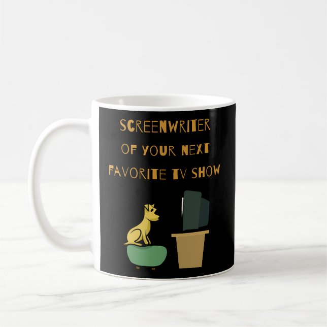 Drehbuchautor Ihrer nächsten Lieblings-TV-Show Kaffeetasse (Links)