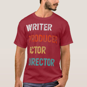 Drehbuchautor Regisseur Filmmaker Film T-Shirt