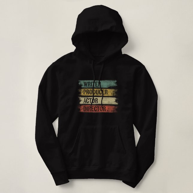Drehbuchautor Regisseur Filmmaker gibt Mov Hoodie (Design vorne)