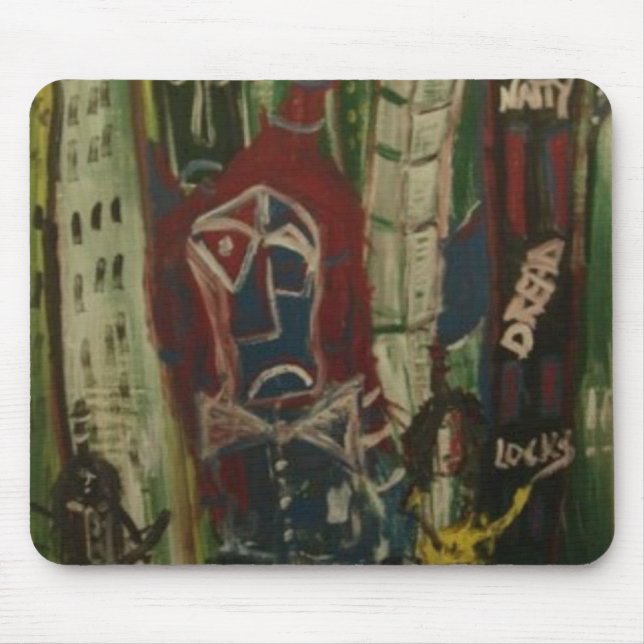 Drehen in den Kern Mousepad (Vorne)