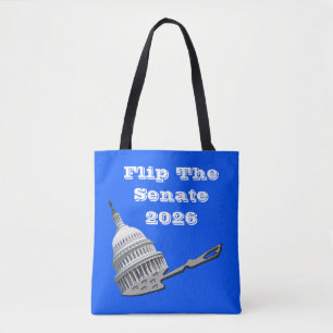 Drehen Sie die Senatsabstimmung 2026 blau Tasche