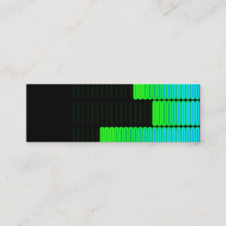 Drehen Sie es herauf Geschäfts-dünne Karte