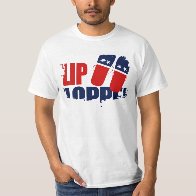 Drehen Sie Flopper Romney um T-Shirt (Vorderseite)