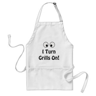 Drehen Sie Grills auf Schürze
