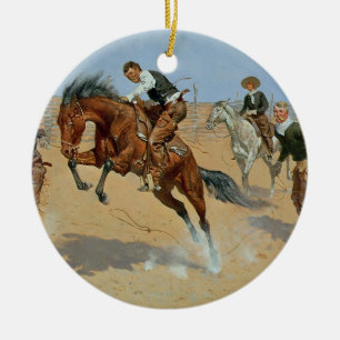 Drehen Sie ihn lose, Bill, c.1893 (Öl auf Keramikornament