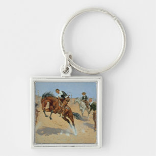 Drehen Sie ihn lose, Bill, c.1893 (Öl auf Schlüsselanhänger