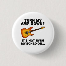 Drehen Sie meinen Amp Down Elektrische Gitarre Fun