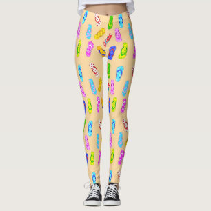 Drehen Sie Reinfall-Muster um Leggings