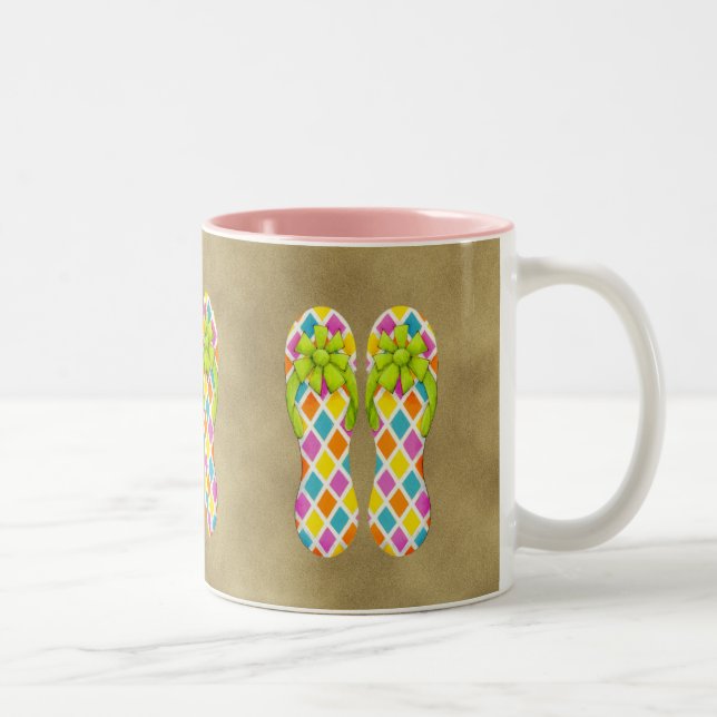 Drehen Sie Reinfall-Zickzack Tasse um (Rechts)
