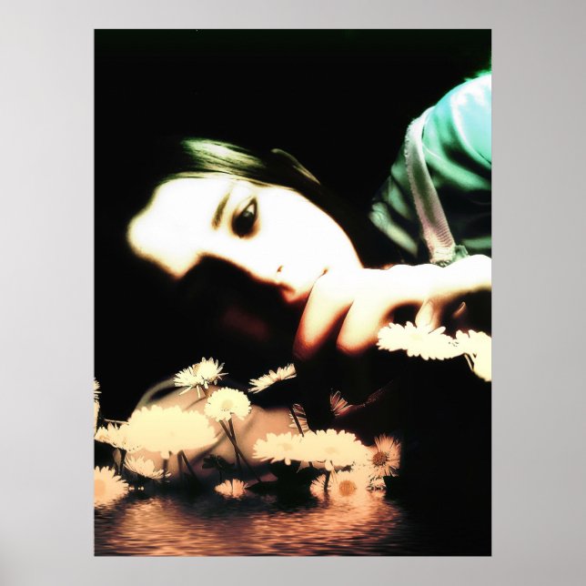 DREHEN SIE SICH EIN GARTENPOster AN Poster (Vorne)