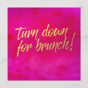 Drehen Sie sich unten für Einladung