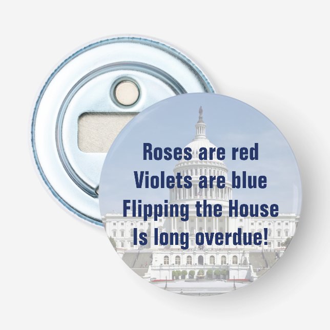 Drehend Repräsentantenhaus Flaschenöffner (Vorderseite)