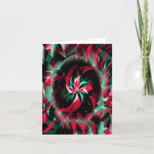 Drehender Julikranz.... Karte (Vorderseite)