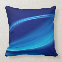 Drehkissen - Abstrakt Clear Blue Kissen