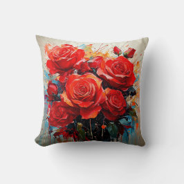 Drehkissen - Die Rote Rosen-Artwork Kissen