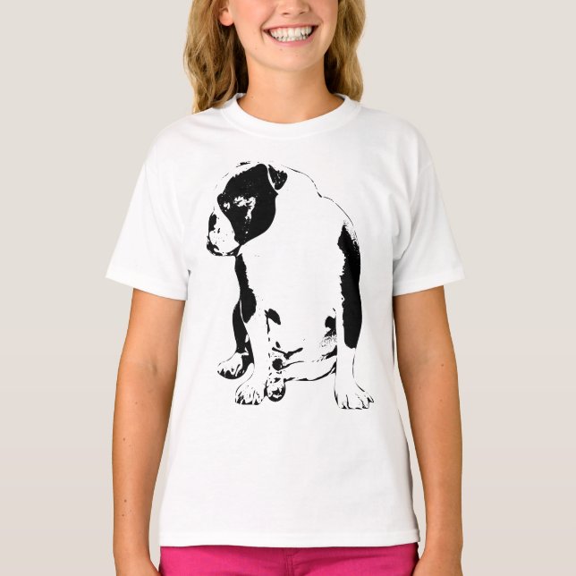 Drehkopf, Kurze Schritte T-Shirt (Vorderseite)