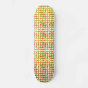 Drehkreise - grün und orange skateboard