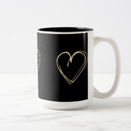 Drehkreuz Zweifarbige Tasse