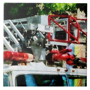Drehleiter Feuerwehr Fliese